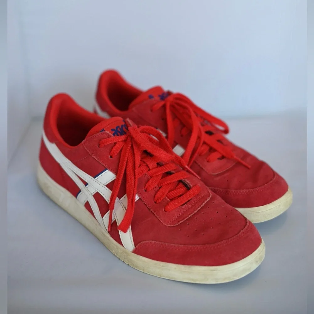 Mens Size 10 Ascis Gel- Vickka TRS Men's Shoes Classic Red H847l-601 Sneakers - Picture 1 of 10